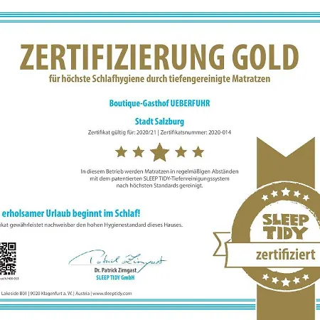 Hotell Boutique-gasthof Ueberfuhr Salzburg